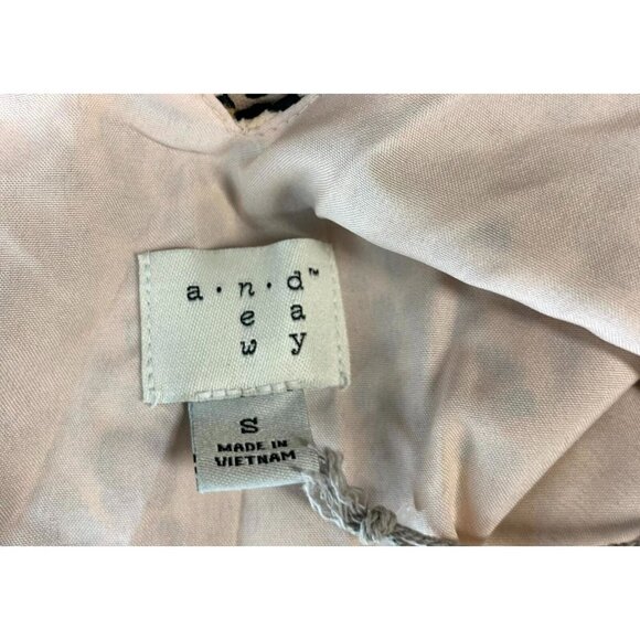 A New Day Women Dress Size Small Tan Leopard Sleeveless Shift Belt Women New B75 - Picture 8 of 9